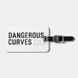 DANGEROUS  CURVES 😉  Luggage Tags