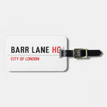 Barr Lane  Luggage Tags