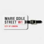 Marie Odile  Street  Luggage Tags
