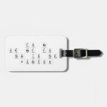 To Be
 Or not to be
 that is the
 question  Luggage Tags