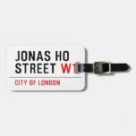 JONAS HO  STREET  Luggage Tags