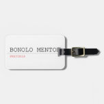 BONOLO MENTOR  Luggage Tags