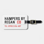 HAMPERS BY REGAN   Luggage Tags