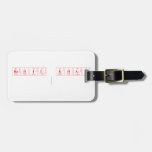 RAHIL KHAN
   Luggage Tags