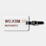 Welkom  Luggage Tags