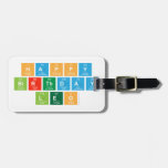 happy 
 birthday 
 LEO  Luggage Tags