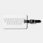 qwe|rtyuiop
 a|sdfghjkl
 zxcvbnm  Luggage Tags
