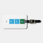 Jade  Luggage Tags