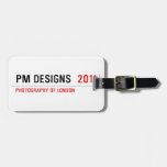 PM Designs   Luggage Tags