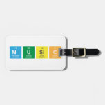 Music   Luggage Tags
