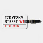 ezkyezky Street  Luggage Tags