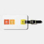 BrO Si  Luggage Tags