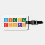 SCIENCE
 ROCKS  Luggage Tags