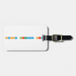 Happy Birthday Sarah  Luggage Tags