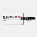 EU-2828OU/LOS  Luggage Tags