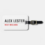Alex Lester  Luggage Tags