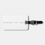 Science is Fun!  Luggage Tags
