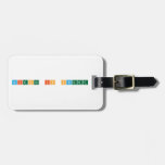 Science is sweet as  Luggage Tags