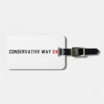 Conservative Way  Luggage Tags
