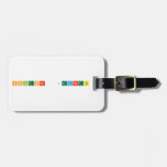 CHALTONE  JEANETTE D  Luggage Tags