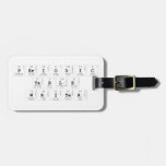Periodic
 Table
 Writer  Luggage Tags