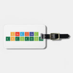 Chemical 
 Engineering  Luggage Tags