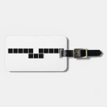 LONDON STREET
 SIGN  Luggage Tags