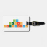 Los 
 Leones 
 cientificos   Luggage Tags