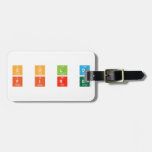 C O L D
 F I R E  Luggage Tags