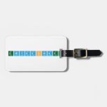 gwyddoniaeth  Luggage Tags