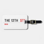 The 12th   Luggage Tags