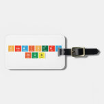chemistry
 club  Luggage Tags