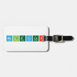 Molecular  Luggage Tags
