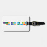keep calm and love 
 jim ramos escuadro  Luggage Tags