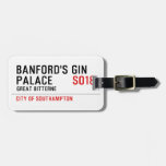 Banford's Gin  Palace  Luggage Tags