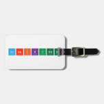 scheikunde  Luggage Tags