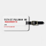 55th st pullman  mi   Luggage Tags