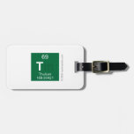 T  Luggage Tags