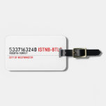 5337163240  Luggage Tags