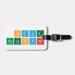 SAVE 
 PALASTINE  Luggage Tags
