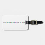 I think luv inspires science its all chemistry  Luggage Tags