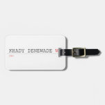 Khady denewade  Luggage Tags