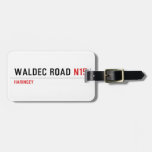 WALDEC ROAD  Luggage Tags