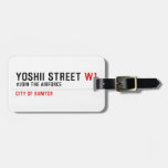 Yoshii Street  Luggage Tags