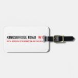 Kingsbridge Road  Luggage Tags