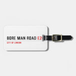  bore man road  Luggage Tags