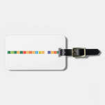 Electroforesis Capilar  Luggage Tags