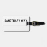 SANCTUARY WAY   Luggage Tags