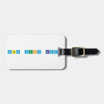 yasir yusa beyza  Luggage Tags
