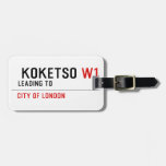  Koketso  Luggage Tags